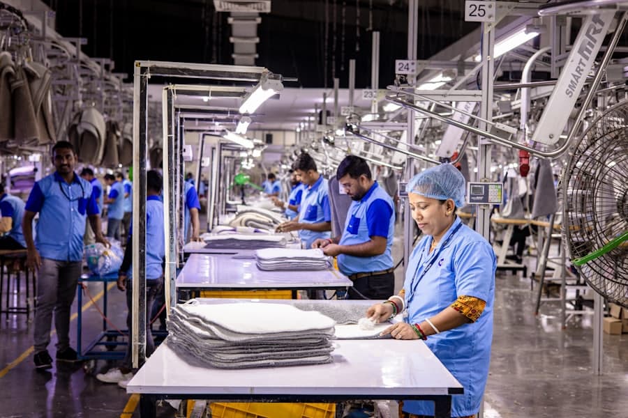 Assembly line crew