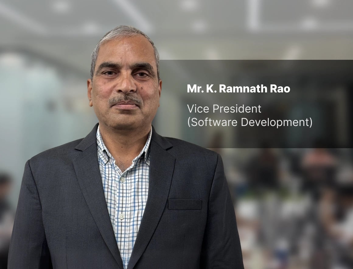 Portrait of Mr. K. Ramnath Rao, Vice President