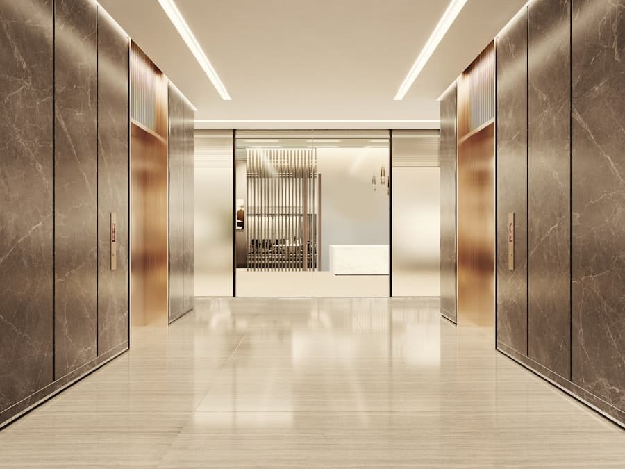 Office corridor