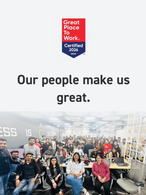 Great Place To Work Certified — Our people make us great.