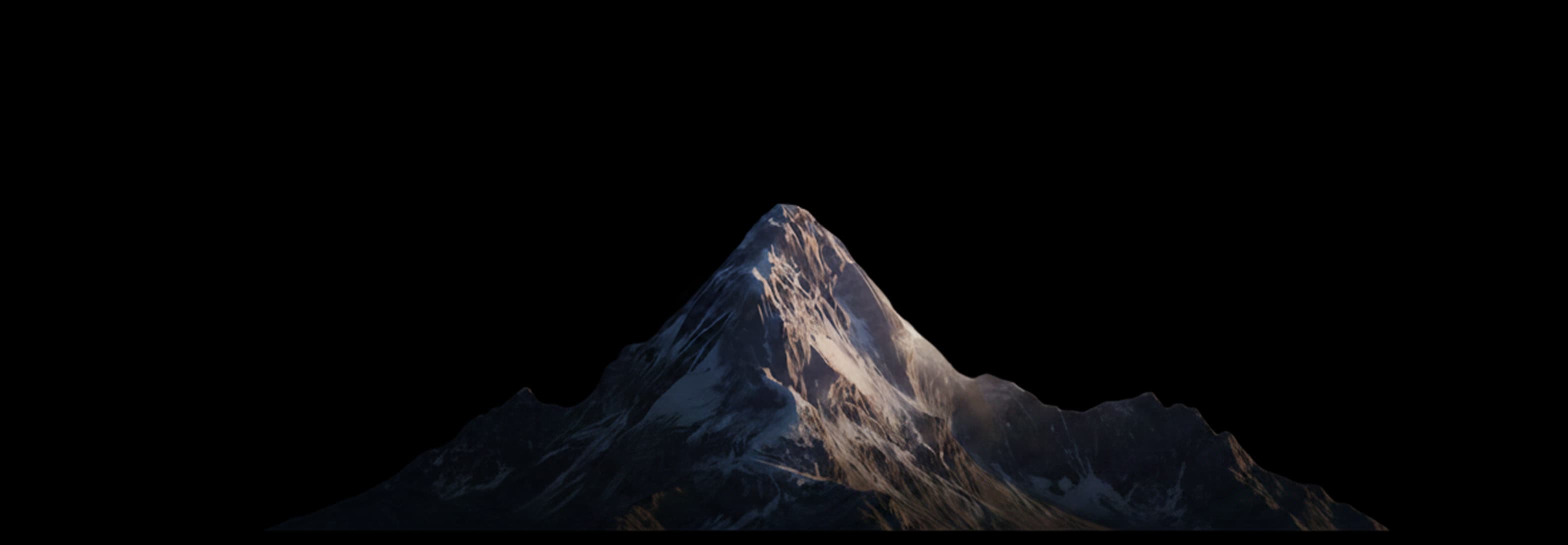 Mountain peak silhouette representing Transline's strength and scale