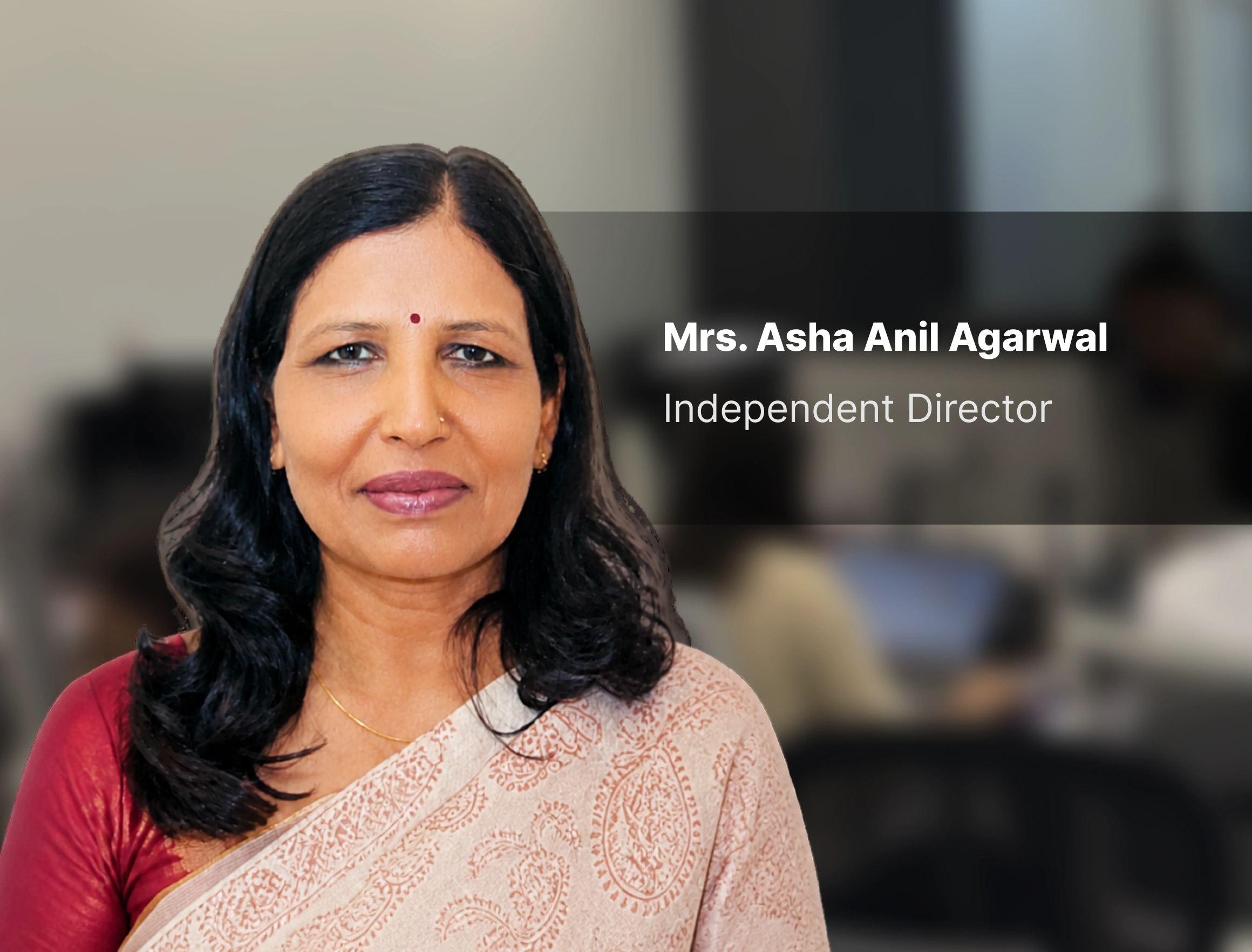 Mrs. Asha Anil Agarwal