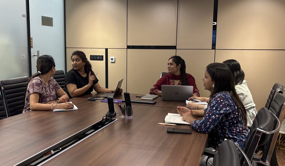 A planning meeting
